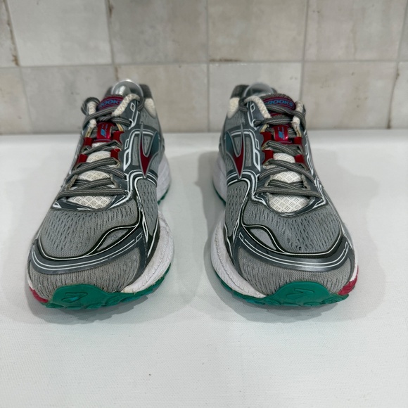 Brooks Ghost 8 GTX Running Shoe Gray Pink Sole 120193-1B-073 Woman's Size 8 Wide - Picture 5 of 13